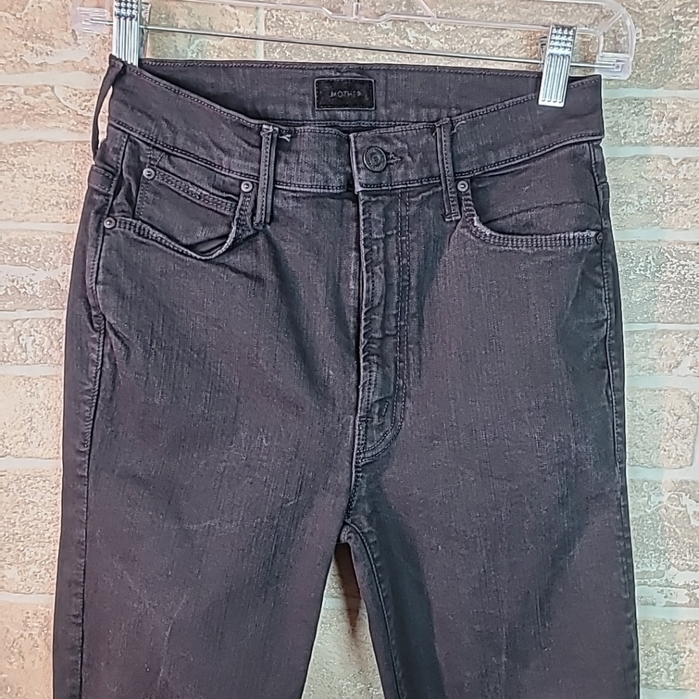 MOTHER Jeans Stunner zip ankle step fray & The Rascal Ankle Snippet - Picture 4 of 15